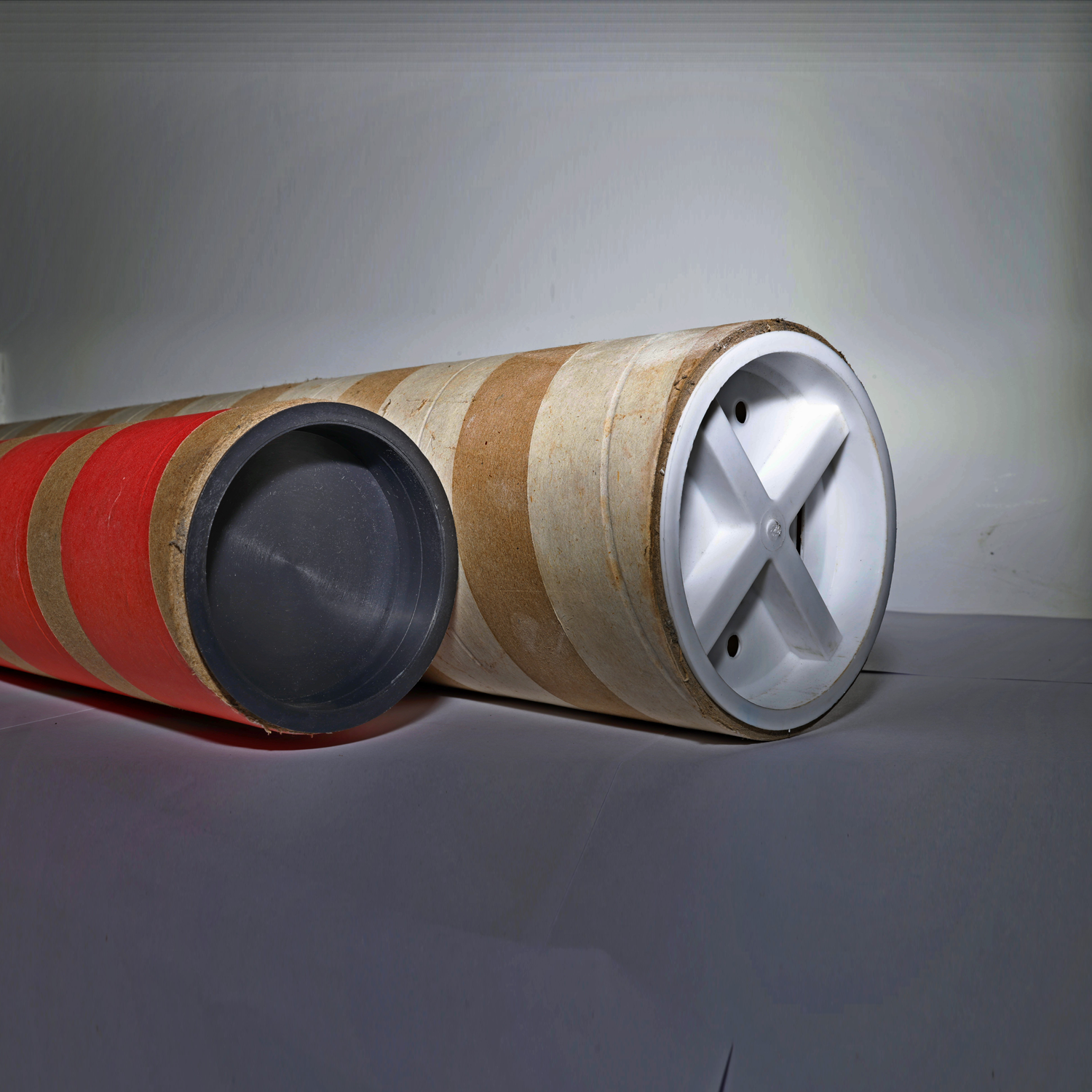 Plastic End Caps and Plugs for Tubes, Cores, and Submarine Pumps