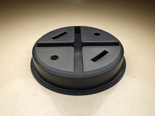Plastic caps providing pipe end protection